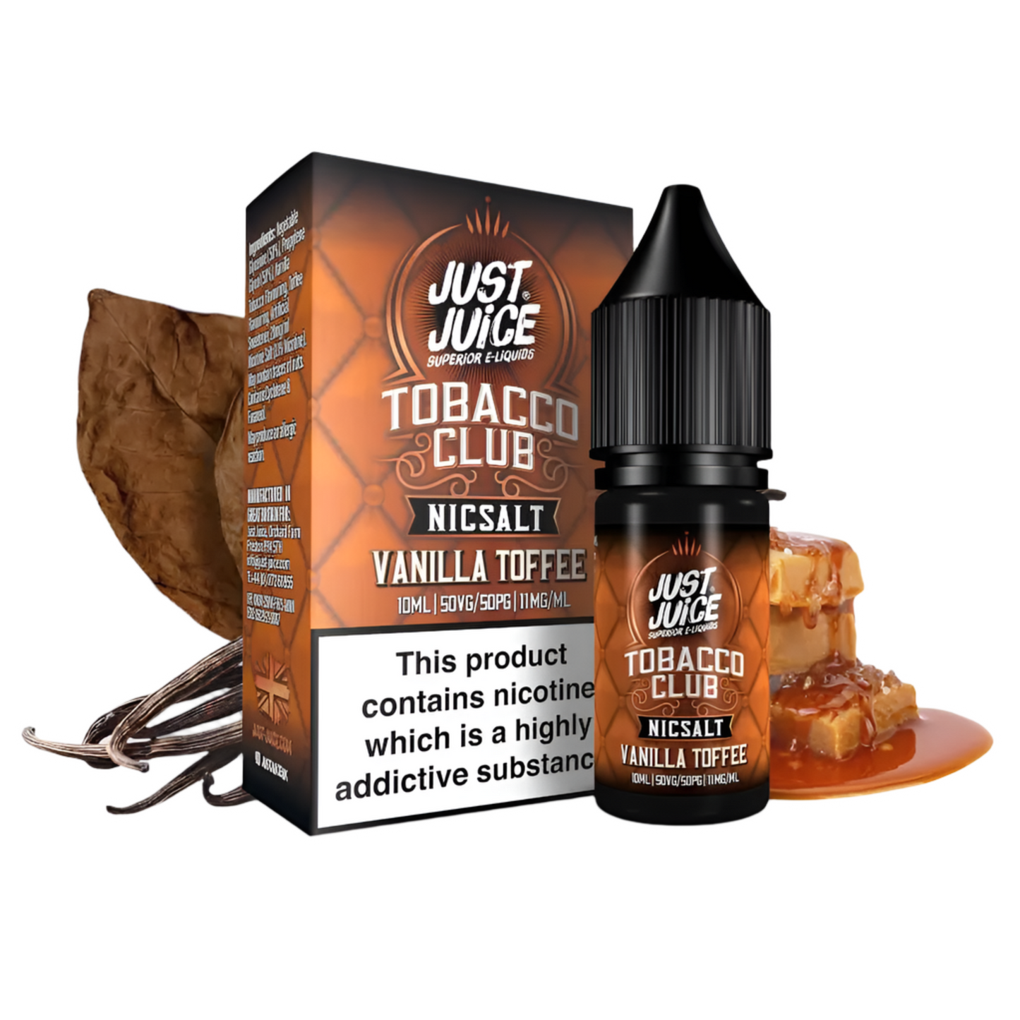 Vanilla Toffee Tobacco Nic Salt