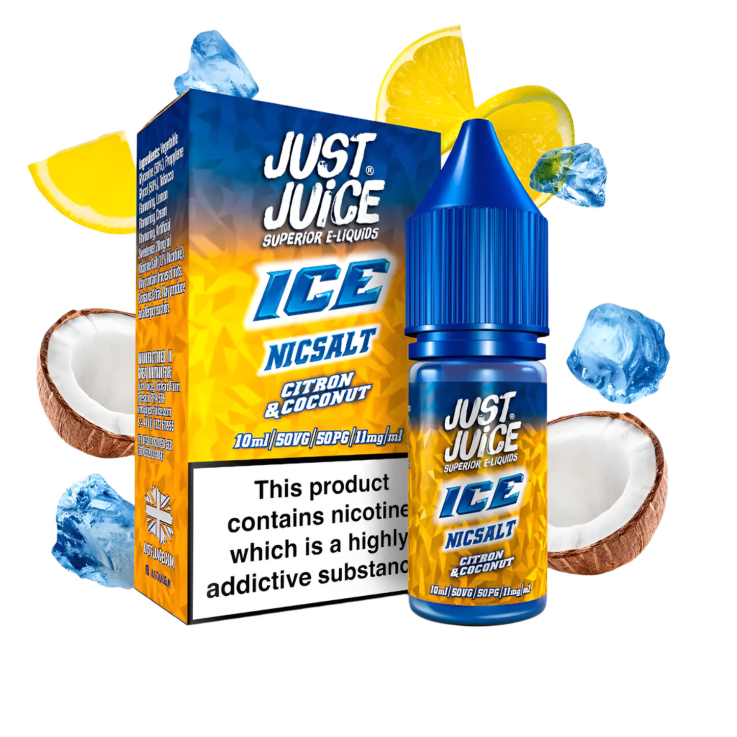 Citron & Coconut Ice 10ml Nic Salt