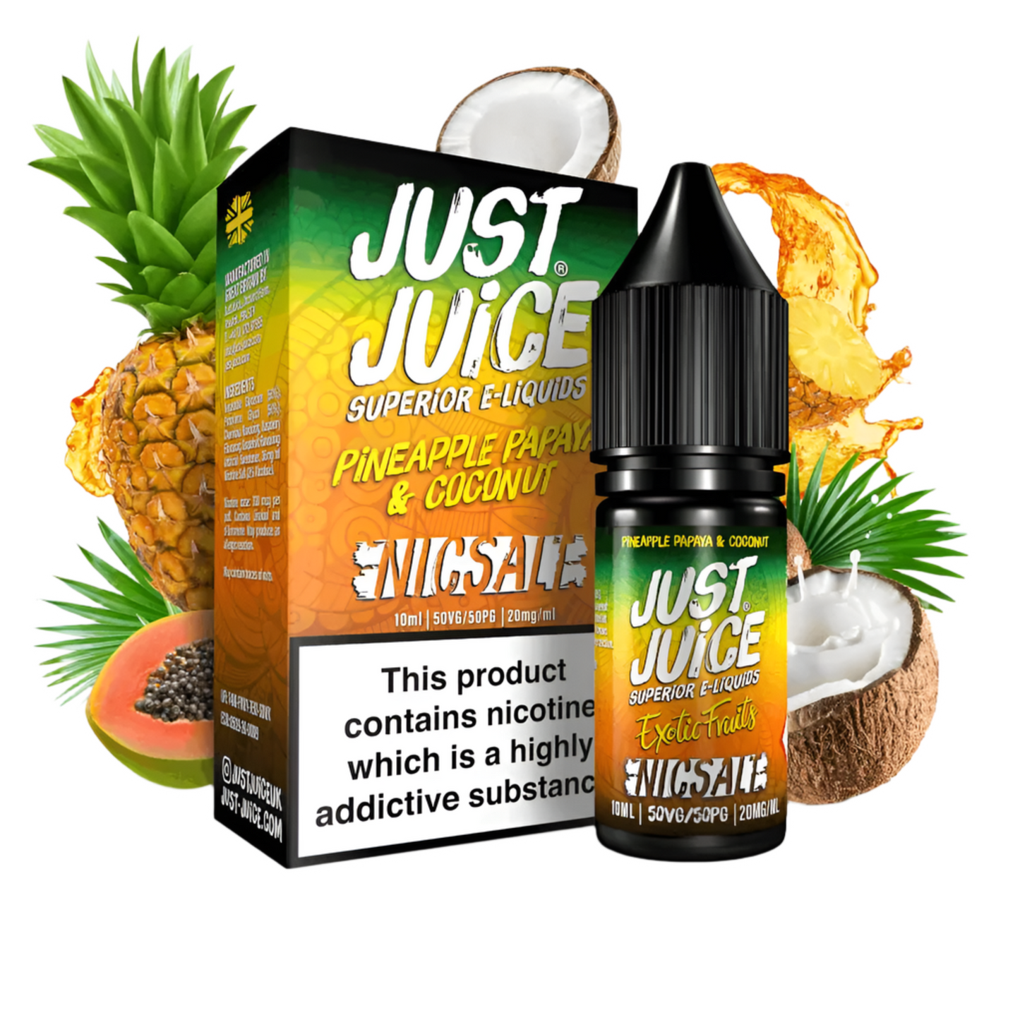 Pineapple, Papaya & Coconut 10ml Nic Salt